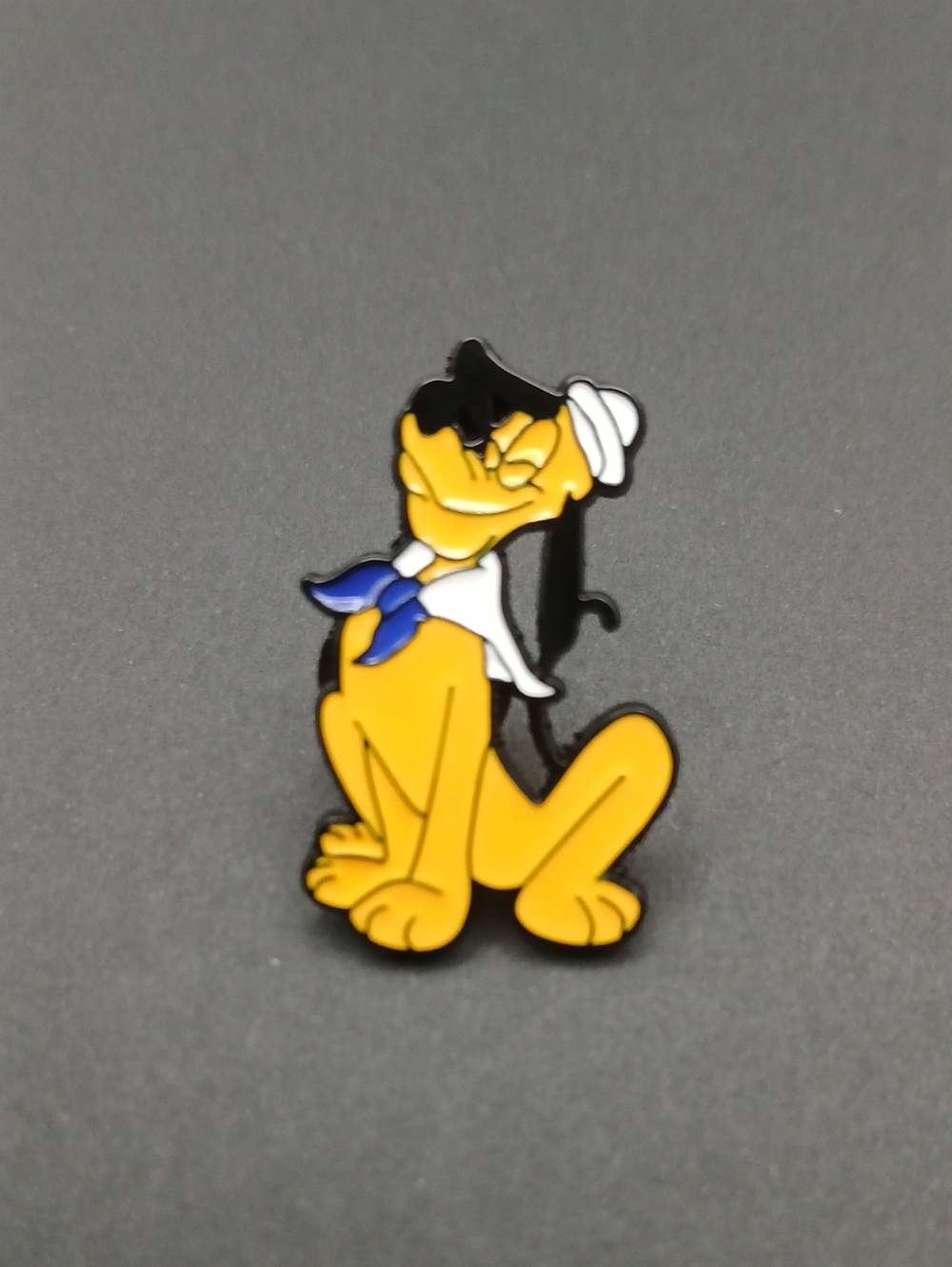 Disney-Inspired Pluto Pin featuring Pluto dressed as a sailor.